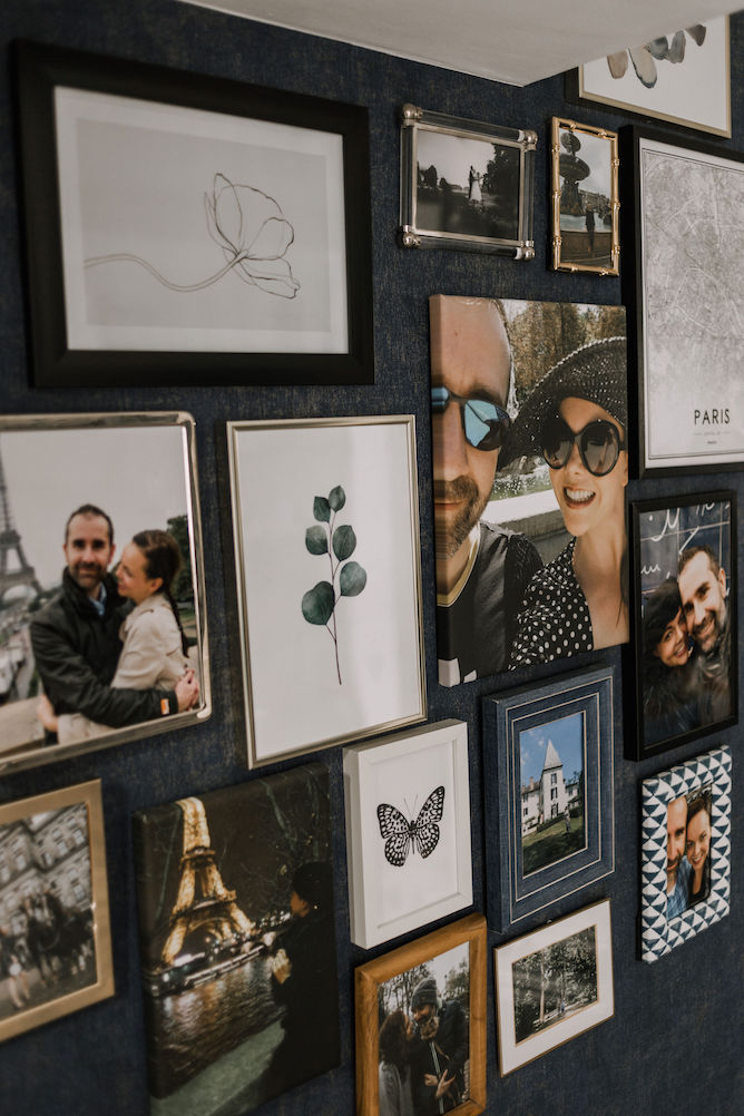 eenheid in je gallerywall