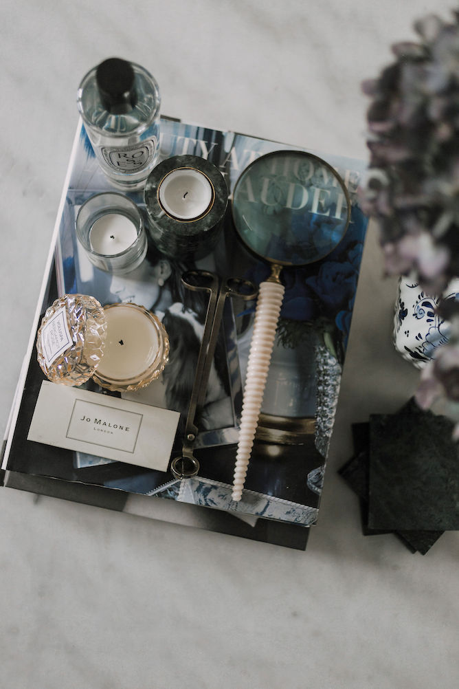 Voluspa geurkaars Roses bergamot