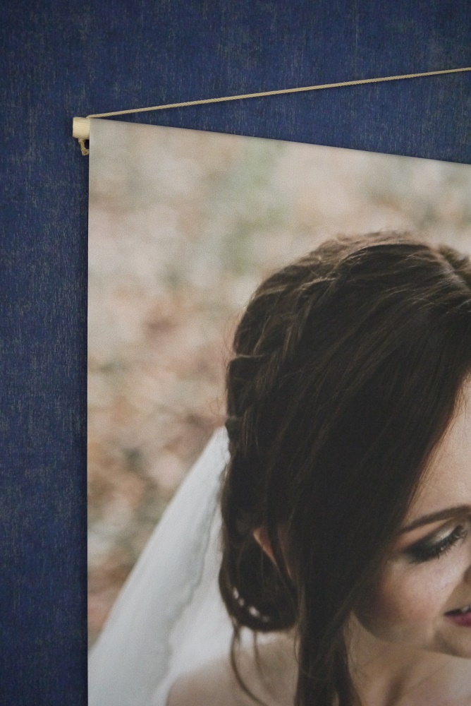 foto op textielposter