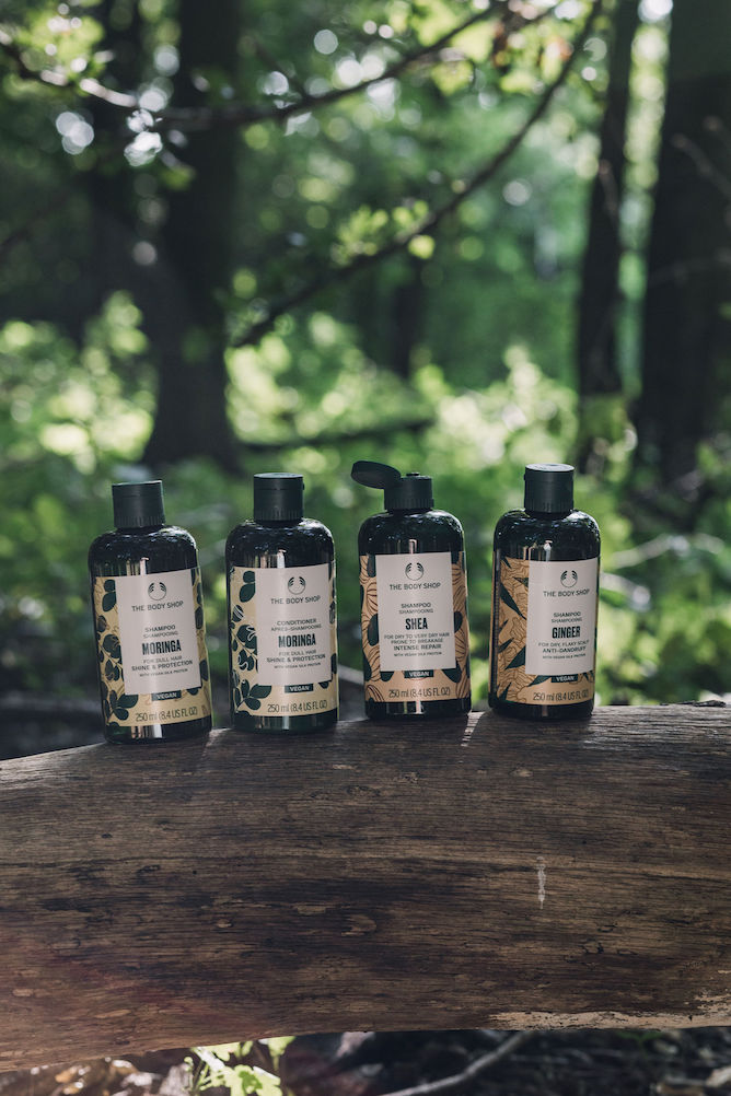 the body shop vegan haircare