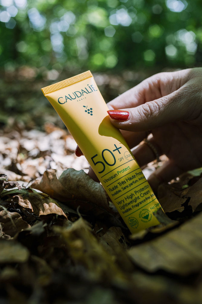 review caudalie vinosun protect SPF50 face